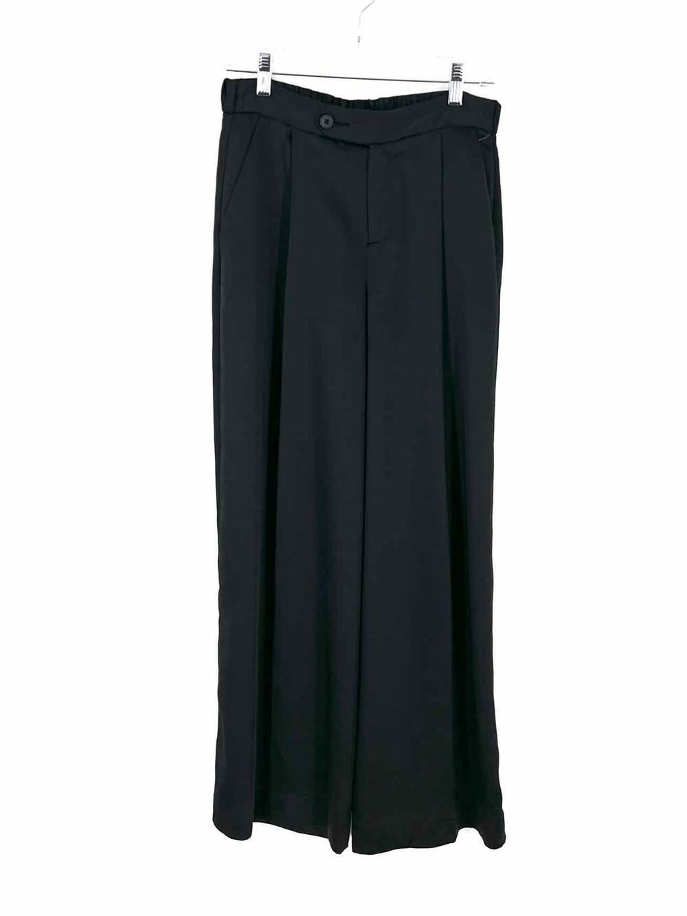 Banana Republic Size 2 Black Wide Leg Pleated NEW Designer Pants